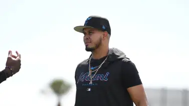 MLB: Luis Arráez ya entrena con los Marlins MLB: Luis Arráez ya entrena con los Marlins