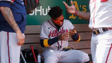 MLB: Así se divierte Ronald Acuña Jr. durante el Spring Training (+Video)