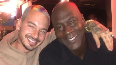 Michael Jordan recibió los 60 "perreando" con J Balvin (+VIDEO)