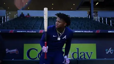 MLB: Ronald Acuña Jr. trabaja en el plato con sus compañeros en los Bravos (+VIDEO) MLB: Ronald Acuña Jr. trabaja en el plato con sus compañeros en los Bravos (+VIDEO)