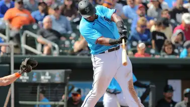 MLB: Jesús Aguilar hace ajustes en el swing para volver a explotar su potencia MLB: Jesús Aguilar hace ajustes en el swing para volver a explotar su potencia