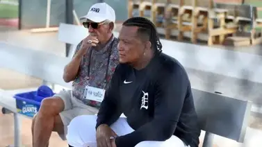 MLB: Miguel Cabrera recibe la visita del más importante mánager de su carrera MLB: Miguel Cabrera recibe la visita del más importante mánager de su carrera