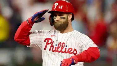 MLB: Phillies tienen buenas noticias sobre la salud de Bryce Harper MLB: Phillies tienen buenas noticias sobre la salud de Bryce Harper