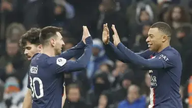 Noche histórica para el PSG, Mbappé y Lionel Messi (+ Video) Noche histórica para el PSG, Mbappé y Lionel Messi (+ Video)