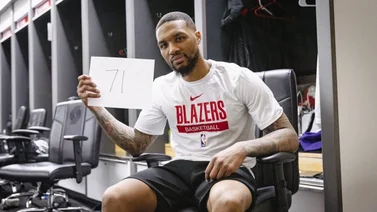 NBA: La histórica noche de Damian Lillard que sorprende a la liga (+Video)