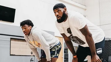 NBA: LeBron James pone a su hijo Bronny por encima de muchos jugadores de la liga