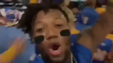 Clásico Mundial de Beisbol: Ronald Acuña Jr y Miguel Cabrera le perrean a Franmil Reyes, tras el triunfo venezolano Clásico Mundial de Beisbol: Ronald Acuña Jr y Miguel Cabrera le perrean a Franmil Reyes, tras el triunfo venezolano