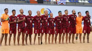 Venezuela vs Chile en Fútbol Playa: hora, lugar y dónde verlo por TV Venezuela vs Chile en Fútbol Playa: hora, lugar y dónde verlo por TV