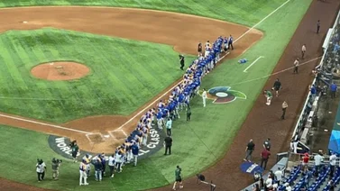 Clásico Mundial de Beisbol: Vea como Nicaragua felicita a Venezuela por el triunfo (+VIDEO)