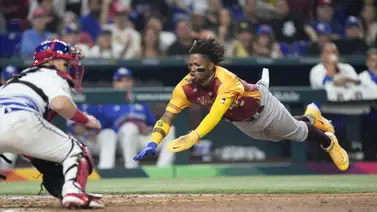 Ronald Acuña Jr. sobre su momento con el bate en el Clásico Mundial: "Sé lo que puedo dar" Ronald Acuña Jr. sobre su momento con el bate en el Clásico Mundial: "Sé lo que puedo dar"