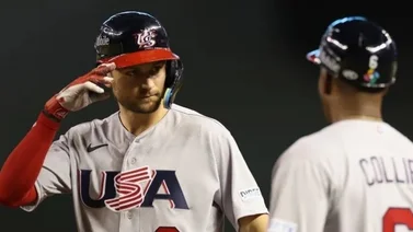 Clásico Mundial de Beisbol: Trea Turner lanza balde helado a Venezuela (En Vivo)