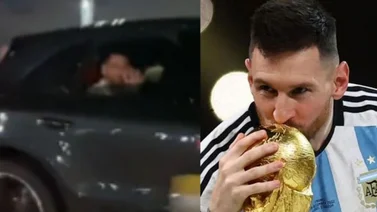 En Argentina la Messimania celebra hasta el saludo de Lionel desde un carro (+VIDEO)