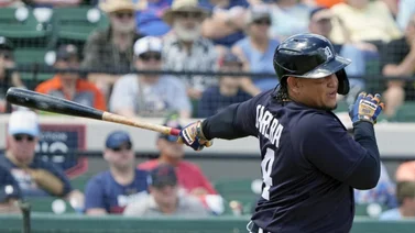 MLB: Miguel Cabrera termina su último Spring Training con estos números