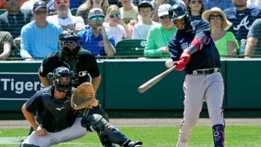 MLB: Orlando Arcia muestra todo su poder en el último juego de Atlanta en el Spring Training (+VIDEO)