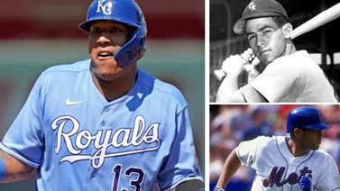 MLB: Salvador Pérez apunta su madero para superar a estos históricos de Venezuela