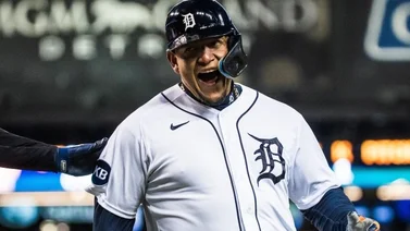 MLB: Miguel Cabrera y su primer gran batazo con el uniforme de Detroit (+VIDEO)