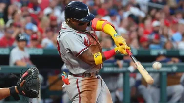 MLB: Ronald Acuña consigue su impulsada 300 en Las Mayores