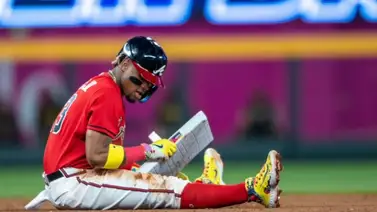 MLB: Ronald Acuña Jr. va bien encaminado al 40-40. Suma 2 nuevos robos (+Video) MLB: Ronald Acuña Jr. va bien encaminado al 40-40. Suma 2 nuevos robos (+Video)