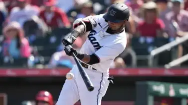 MLB: Luis Arráez lidera este departamento en la Liga Nacional MLB: Luis Arráez lidera este departamento en la Liga Nacional