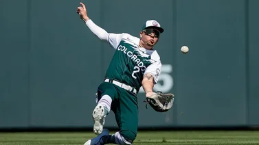 MLB: Yonathan Daza salva a los Rockies con esta enorme atrapada (+VIDEO)