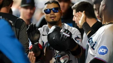MLB: Así celebró Luis Arráez luego de lograr la escalera con los Marlins (+Fotos y videos)