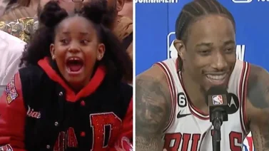 NBA: ¡La verdadera MVP! Vea cómo los gritos de la hija de DeRozan le dieron la victoria a los Bulls (+Video)