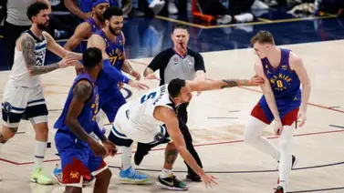 NBA: Jugadores de Nuggets y Timberwolves protagonizan la pelea más innecesaria de la postemporada (+VIDEO) NBA: Jugadores de Nuggets y Timberwolves protagonizan la pelea más innecesaria de la postemporada (+VIDEO)