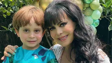 Tras la muerte de su hijo Julián Figueroa, Maribel Guardia se refugia en el amor de su nieto