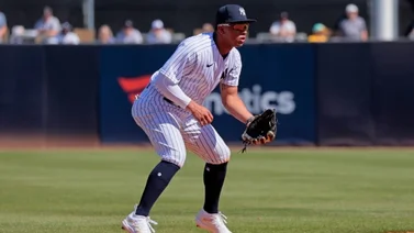 MLB: Mira la joyita defensiva de Oswald Peraza en la victoria de los Yankees ante Angelinos (+VIDEO)