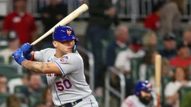 MLB: Francisco Álvarez dispara su primer estacazo de la temporada (+VIDEO)