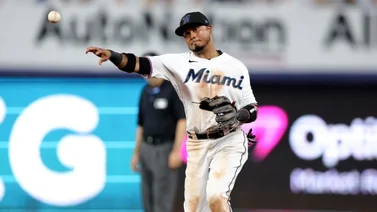 MLB: Luis Arráez se luce a la defensiva con los Marlins (+ Video)
