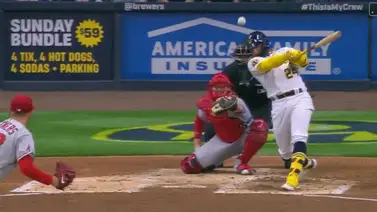 MLB: William Contreras brinda importante aporte en el lauro de los Cerveceros MLB: William Contreras brinda importante aporte en el lauro de los Cerveceros