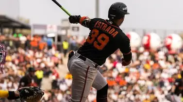 MLB: Thairo Estrada le ronca a Luis Arráez y Ronald Acuña Jr. (+Videos) MLB: Thairo Estrada le ronca a Luis Arráez y Ronald Acuña Jr. (+Videos)