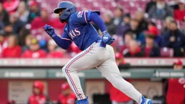 MLB: El cubano Adolis García es el líder de este departamento ofensivo en las Grandes Ligas (+Numeritos)