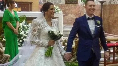 El diseñador valenciano Alejandro Fajardo vistió a Mariela Celis para su gran boda