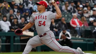 MLB: José Suárez celebra su primera victoria de 2023. "Estaba concentrado en cada lanzamiento"
