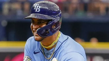 MLB: Vea a José Siri con su espectacular robo del home para los Rays (+Video)