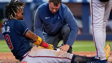 MLB: ¡Tremendo susto! Esto dice el mánager de Bravos tras la salida de Ronald Acuña por dolores (+VIDEO) MLB: ¡Tremendo susto! Esto dice el mánager de Bravos tras la salida de Ronald Acuña por dolores (+VIDEO)