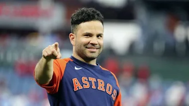 MLB: José Altuve realiza práctica de bateo previo al juego de los Astros