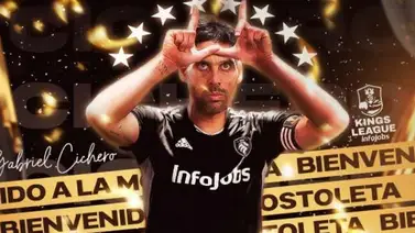 Golazo de Gabriel Cichero en la Kings League: Mira el impresionante debut del jugador en su nuevo equipo Golazo de Gabriel Cichero en la Kings League: Mira el impresionante debut del jugador en su nuevo equipo