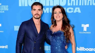 ¡Es oficial! Alicia Machado llegó a la gala mujeres Billboard con su nuevo amorcito