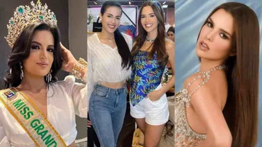 ¡Encuentro de reinas! Amanda Dudamel y Valentina Martínez comparten una hermosa foto