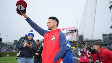 MLB: Willson Contreras mostró su felicidad al volver al Wrigley Field