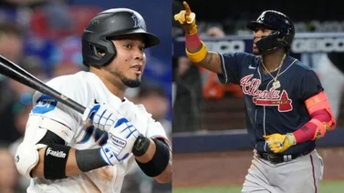 Ronald Acuña Jr. lidera la carrera por el MVP según MLB. Arráez lo sigue de cerca