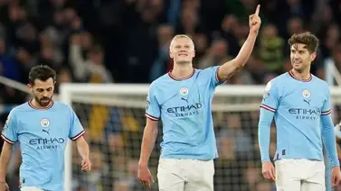 Champions League: De Bruyne acompaña a Haaland en el once del Manchester City Champions League: De Bruyne acompaña a Haaland en el once del Manchester City