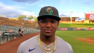 ¡Otro más a la cuenta! Así fue el jonrón de Luisangel Acuña en Doble-A (+Vídeo)