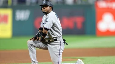 MLB: Luis Arráez demuestra que es humano y se aleja de los .400