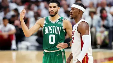 NBA: Así va el enfrentamiento individual de Jimmy Butler y Jayson Tatum en playoffs NBA: Así va el enfrentamiento individual de Jimmy Butler y Jayson Tatum en playoffs