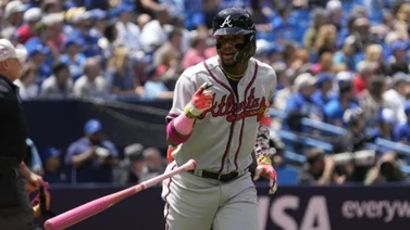 MLB: Ronald Acuña lidera su liga en este importante departamento