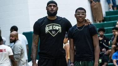 Mira dónde jugará el hijo menor de LeBron James la próxima temporada